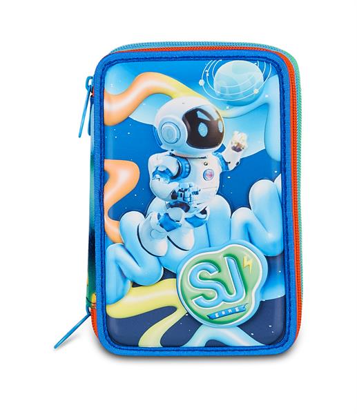 Astuccio 3 Zip 3D Sj Gang Space Ride