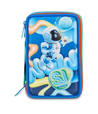 Astuccio 3 Zip 3D Sj Gang Space Ride