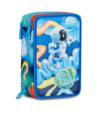 Astuccio 3 Zip 3D Sj Gang Space Ride