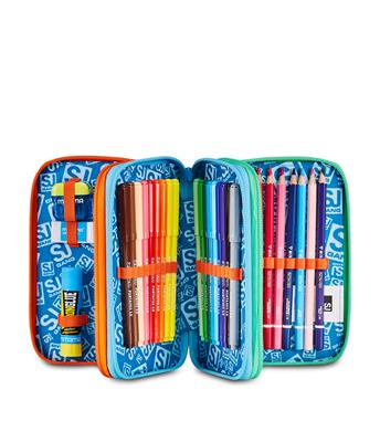 Astuccio 3 Zip 3D Sj Gang Space Ride