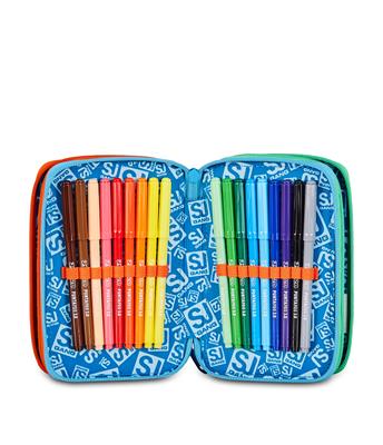 Astuccio 3 Zip 3D Sj Gang Space Ride