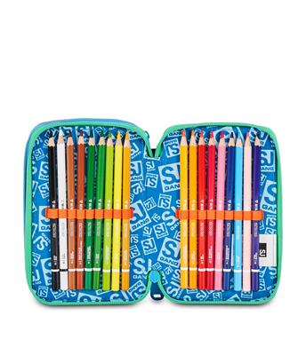 Astuccio 3 Zip 3D Sj Gang Space Ride