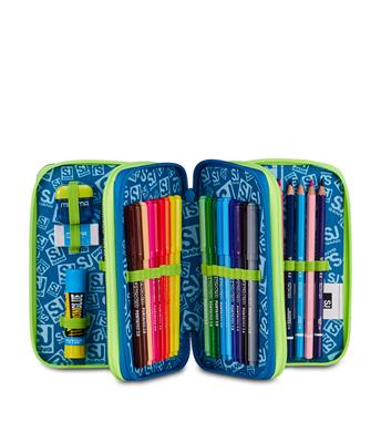 Astuccio 3 Zip Sj Gang Soft Pouch Boy