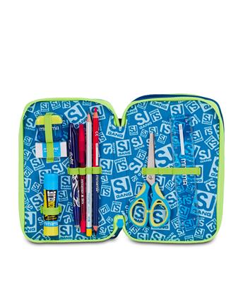 Astuccio 3 Zip Sj Gang Soft Pouch Boy