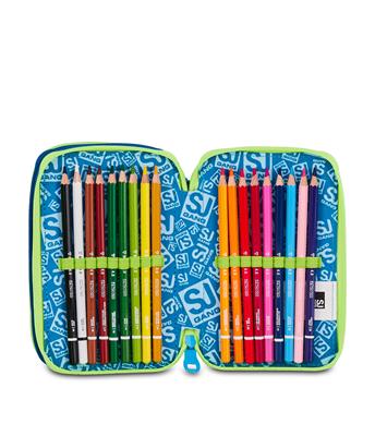 Astuccio 3 Zip Sj Gang Soft Pouch Boy