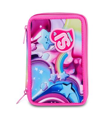Astuccio 3 Zip Sj Gang Soft Pouch Girl