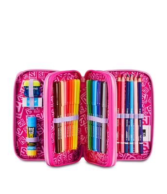 Astuccio 3 Zip Sj Gang Soft Pouch Girl