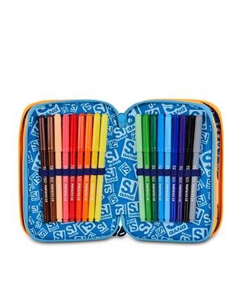 Astuccio 3 Zip Sj Gang Joyful Pins Boy