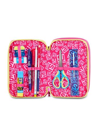 Astuccio 3 Zip Sj Gang Joyful Pins Girl