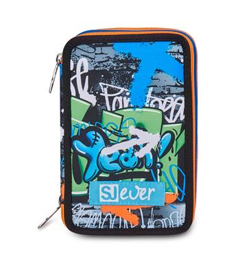 Astuccio 3 Zip Sj Gang Sj Ever High Flames