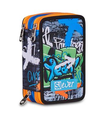 Astuccio 3 Zip Sj Gang Sj Ever High Flames
