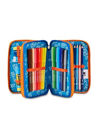 Astuccio 3 Zip Sj Gang Sj Ever High Flames