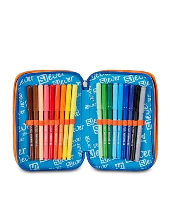 Astuccio 3 Zip Sj Gang Sj Ever High Flames