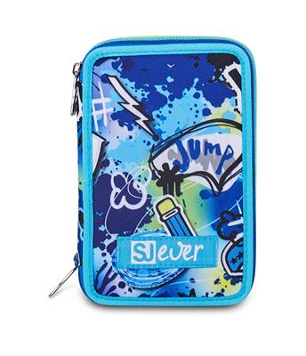 Astuccio 3 Zip Sj Gang Sj Ever Cloudy Blue