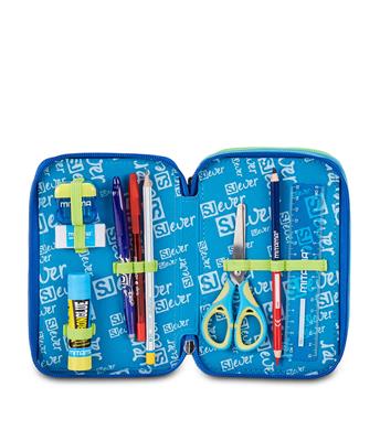 Astuccio 3 Zip Sj Gang Sj Ever Cloudy Blue