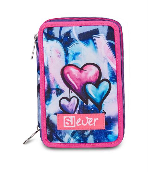 Astuccio 3 Zip Sj Gang Sj Ever Multiviolet
