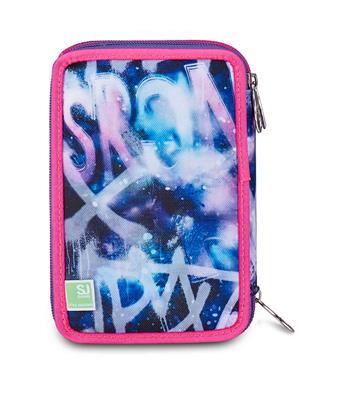 Astuccio 3 Zip Sj Gang Sj Ever Multiviolet