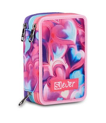 Astuccio 3 Zip Sj Gang Sj Ever Pink Beat