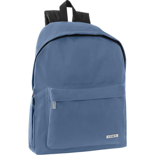 Zaino Americano Monocolore Dusty Blue Comix