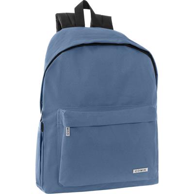 Zaino Americano Monocolore Dusty Blue Comix