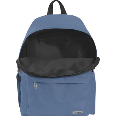 Zaino Americano Monocolore Dusty Blue Comix