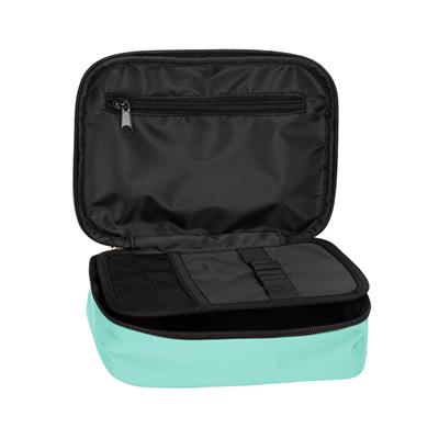 Astuccio Rettangolare Organizzato Maxi Monocolore Acquamarina Co