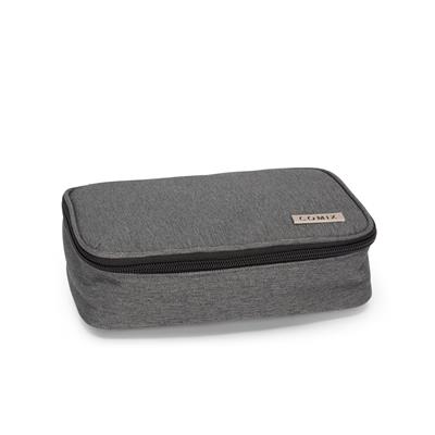 Astuccio Rettangolare Organizzato Maxi Monocolore Grigio Mel. Co