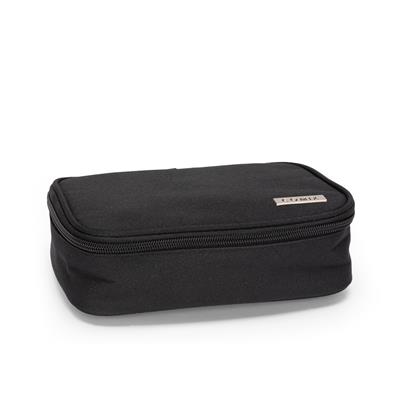 Astuccio Rettangolare Organizzato Maxi Monocolore Nero Comix