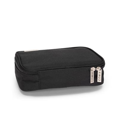 Astuccio Rettangolare Organizzato Maxi Monocolore Nero Comix