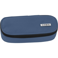 Astuccio Ovale Organizzato Monocolore Dusty Blue  Comix