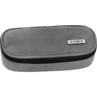 Astuccio Ovale Organizzato Monocolore Grigio Mel. Comix