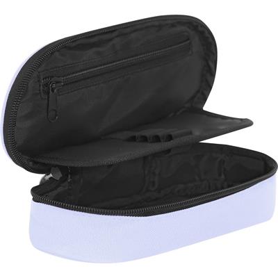 Astuccio Ovale Organizzato Monocolore Lilla Comix