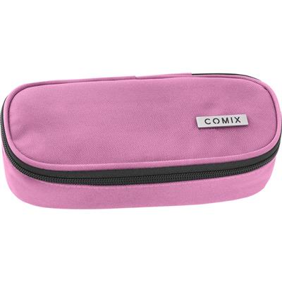 Astuccio Ovale Organizzato Monocolore Mauve Comix
