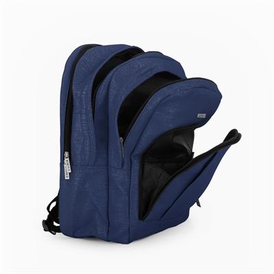 Zaino Organizzato Lurex Blu Comix