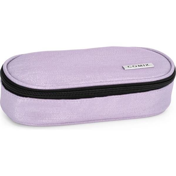 Astuccio Ovale Organizzato Lurex Lilla Comix