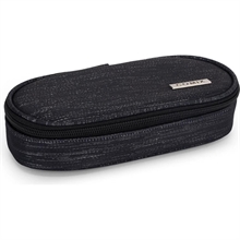 Astuccio Ovale Organizzato Lurex Nero Comix