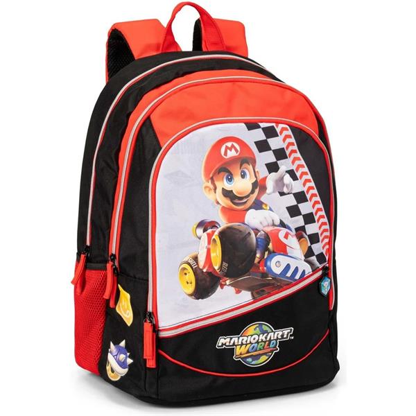 Zaino Scuola Organizzato Mariokart