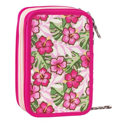 Astuccio 3 Zip Wwf Illustrato Leopardo