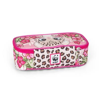 Astuccio Ovale Org. Wwf Illustrato Leopardo
