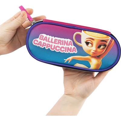 Astuccio Ovale Organizzato Ballerina Skifidol Italian Brainrot