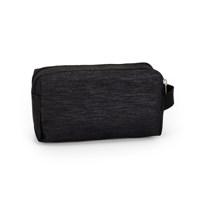 Astuccio 2 Zip Lurex Nero Comix