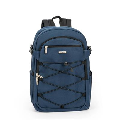Zaino Organizzato Rope Monocolore Blu Comix