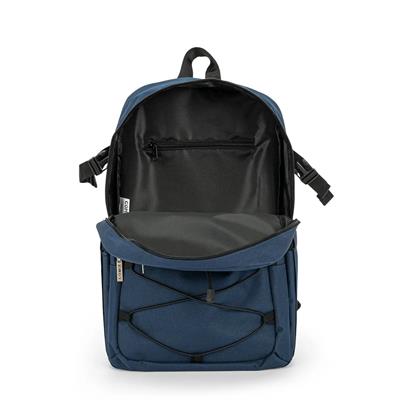 Zaino Organizzato Rope Monocolore Blu Comix