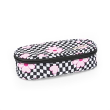 Astuccio Ovale Organizzato Allover Flower Check Comix