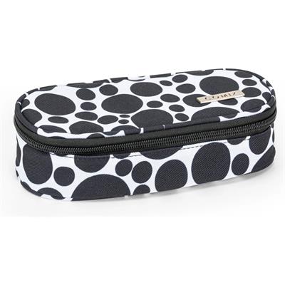 Astuccio Ovale Organizzato Allover Pois Comix