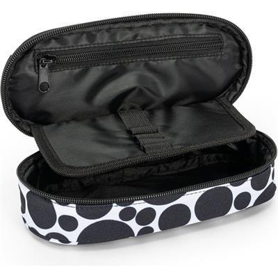 Astuccio Ovale Organizzato Allover Pois Comix