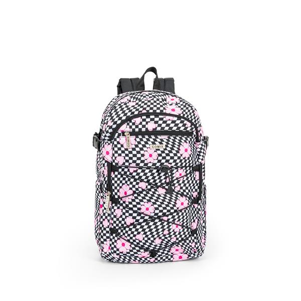 Zaino Organizzato Rope  Allover Flower Check Comix