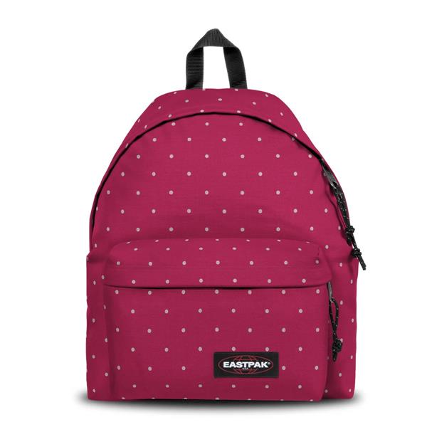 Padded Pak'R Dots Wine Silver Ab Eastpak