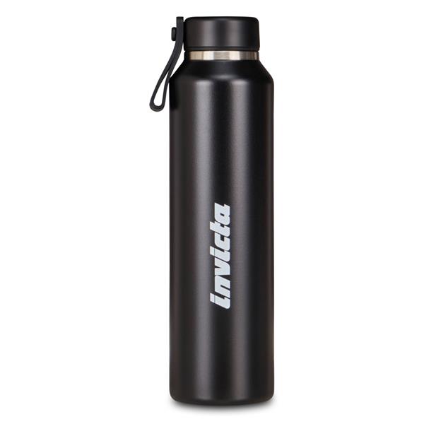 Bottle Slim Plain Invicta Borracce Nera