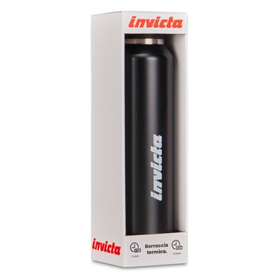 Bottle Slim Plain Invicta Borracce Nera